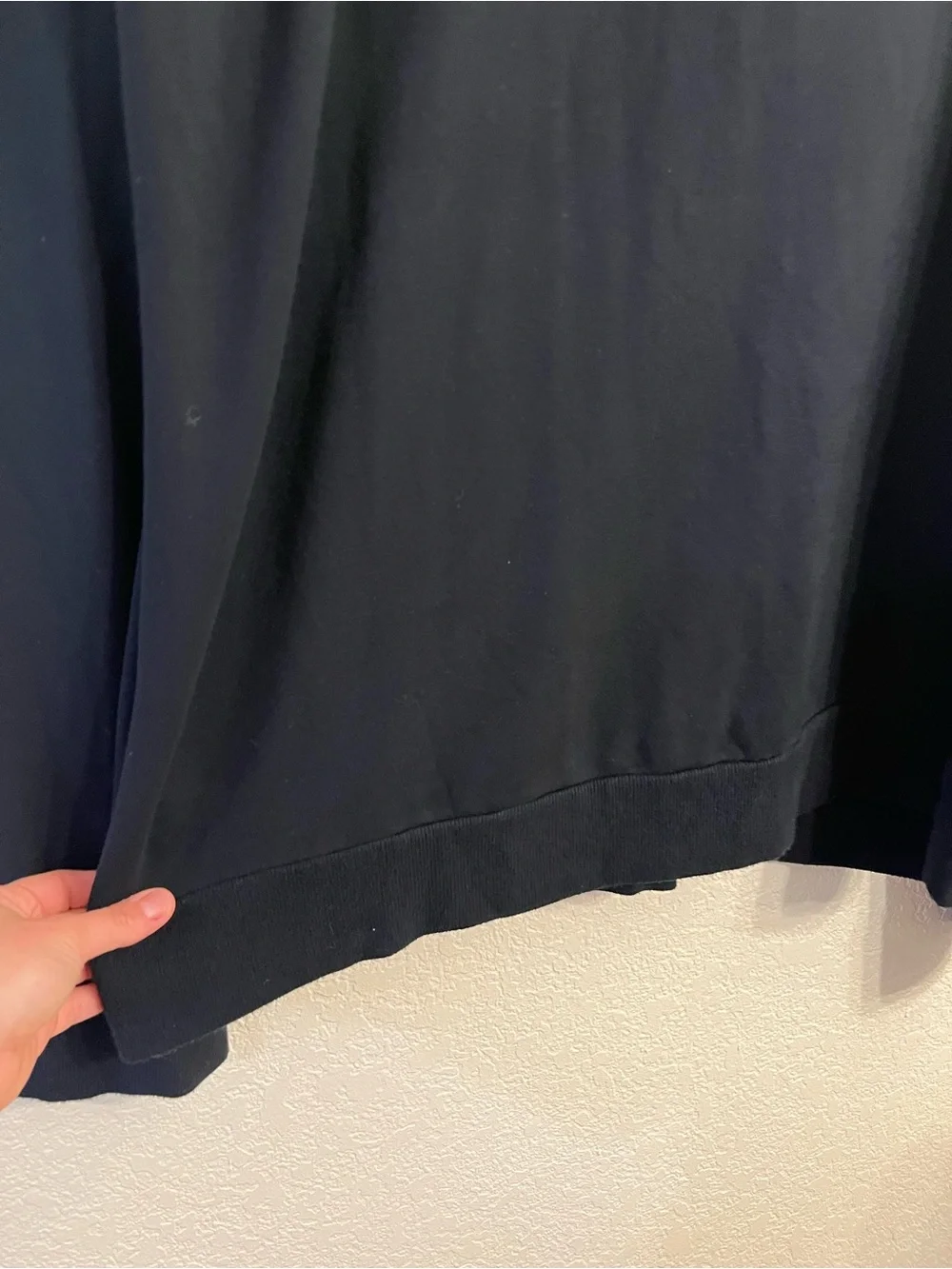 Travis Mathew Black Zip-Front Pullover